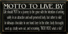 Motto To Live By..  | Funny Wood Sign With Beer and Chocolate | Sawdust City Wood Signs