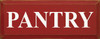 Pantry | Kitchen Wood Sign| Sawdust City Wood Signs