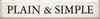 Shown in Old Cottage White with Black lettering