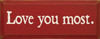 Shown in Old Red with Cream lettering