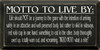 Shown in Old Black with Cottage White Lettering