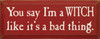 Shown in Old Red with Cream lettering