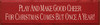 Shown in Old Red with Cream lettering