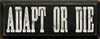 Shown in Old Black with Cream lettering