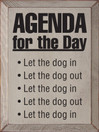 Shown in Old Putty with Black lettering