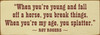 Shown in Old Cream with Burgundy lettering