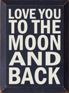 Shown in Old Blue with Cream lettering