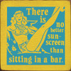 Shown in Old Yellow with Turquoise lettering