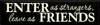 Shown in Black with Cottage White Lettering