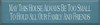 Shown in Old Williamsburg Blue with Cream lettering