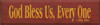God Bless Us Every One ~ Tiny Tim | Wood Sign With Famous Quotes | Sawdust City Wood Signs