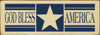 God Bless America | USA Wood Sign| Sawdust City Wood Signs