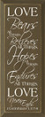 Love ~ Bears all things.. 1 Corinthians 13:7-8 | Christian Wood Sign With Bible Verse| Sawdust City Wood Signs