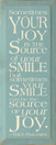 Shown in Old Sea Blue with Cream lettering