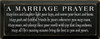 A Marriage Prayer: May love and laughter.. | Romantic Wood Sign | Sawdust City Wood Signs