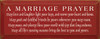 A Marriage Prayer: May love and laughter.. | Romantic Wood Sign | Sawdust City Wood Signs
