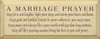 A Marriage Prayer: May love and laughter.. | Romantic Wood Sign | Sawdust City Wood Signs