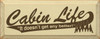 Shown in Old Cream with Brown lettering