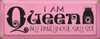 Shown in Old Pink with Black lettering