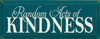Shown in Old Peacock with Cream lettering