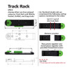 FastCap Track Rack