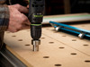 The tool automatically bottoms out, leaving you with the perfect depth of chamfer every time.