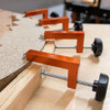 Veneer clamping is a great application for these little clamps.