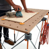 Centipede Table Top (3/4-inch Dog Holes) - Shown with Centipede and Non-slip Accessories