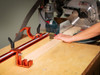 Two material stops are included, making it simple to switch between two common cut lengths.