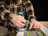 Utilize the Festool LR 32 System with a more cost-effective router.