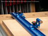 Utilize multiple Flip Stop Pros on the same track and quickly switch between your common cut dimensions.