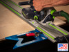 Achieve perfectly square cuts in record time with the GRS-16 PE v2 Guide Rail Square.