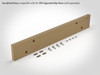 Includes four T-nuts and socket head screws.