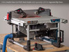 Add safety, precision, and control to each cut with JessEm Clear-Cut FLEX Stock Guides (sold separately).
