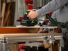 Cut thick hardwoods or batches/stacks of panels with StaySquare's four-inch cut capacity.
