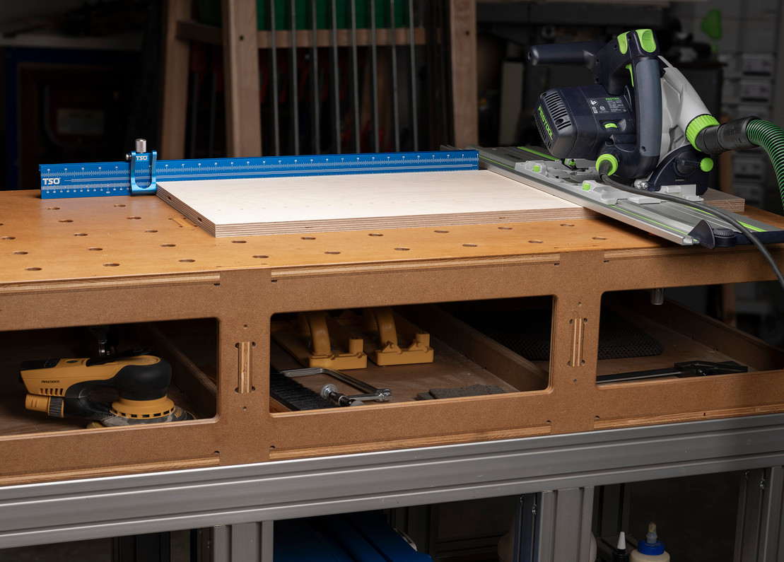 Building Your Own DIY MFT/3-Style 20mm Workbench Table