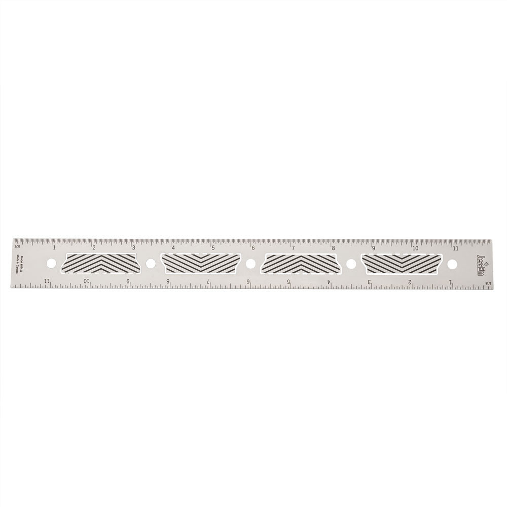 Precision Trimmer Ruler Stainless Steel Precision Rulers | JessEm Tool Company