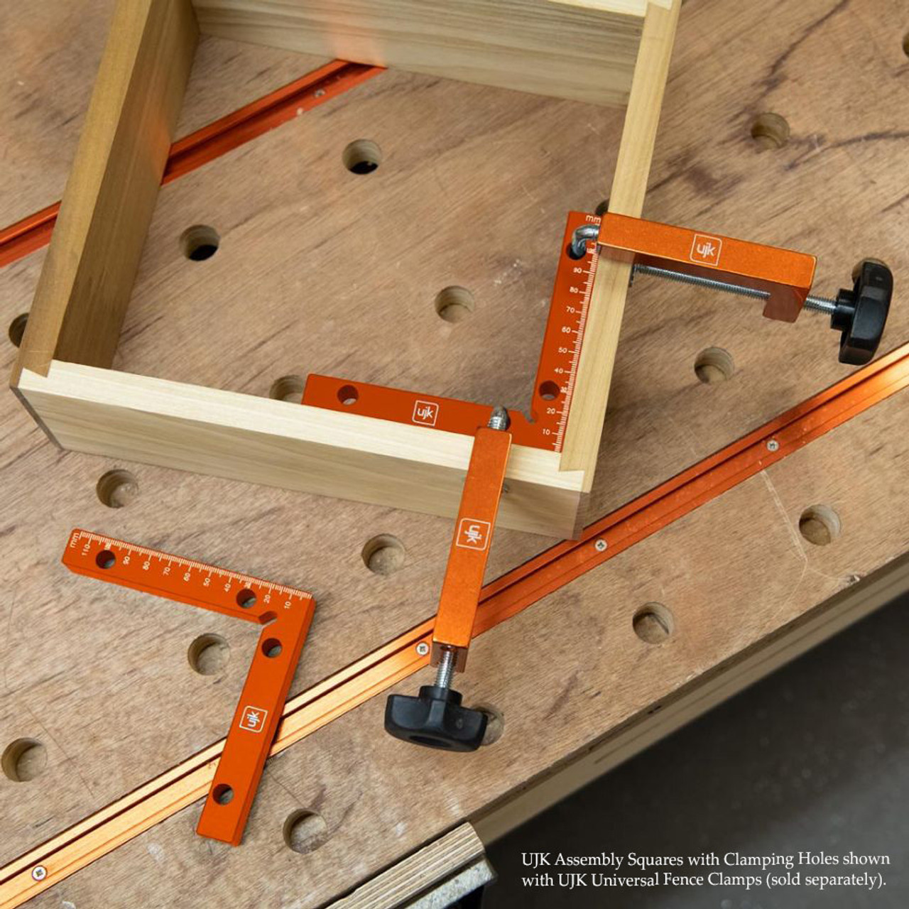 UJK Assembly Squares with Clamping Holes