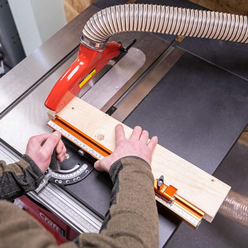 UJK Precision Miter Gauge Fence & Flip Stop TSO Products