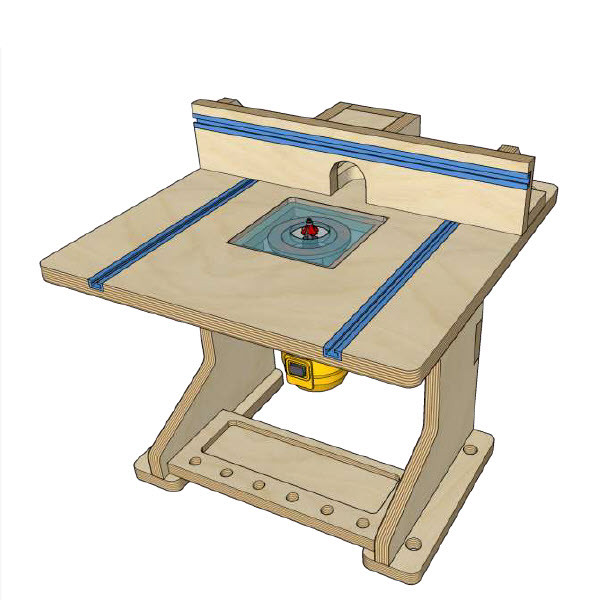 Benchtop Router Table Plans by MWA Woodworks