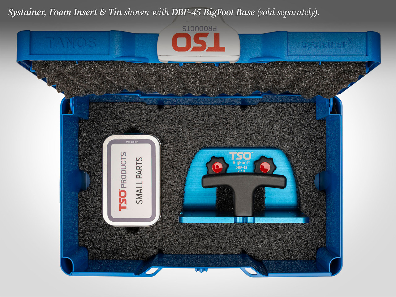 Dbf Set TSO Products Systainer³ S 147 with Foam Insert for DBF-45 BigFoot | TSO ...