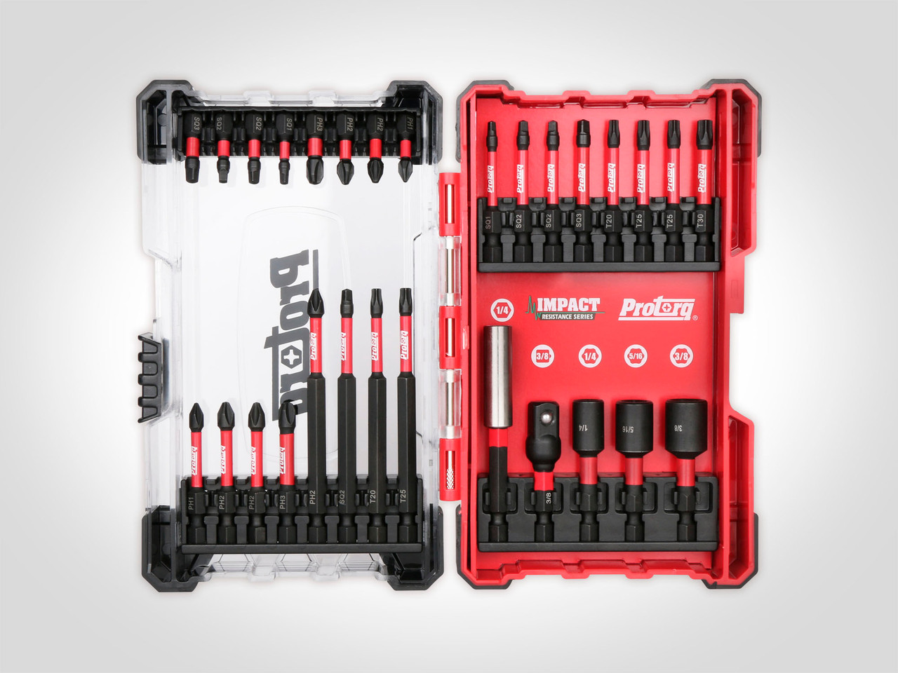 Protorq 29-Piece Impact Driver Bit Set