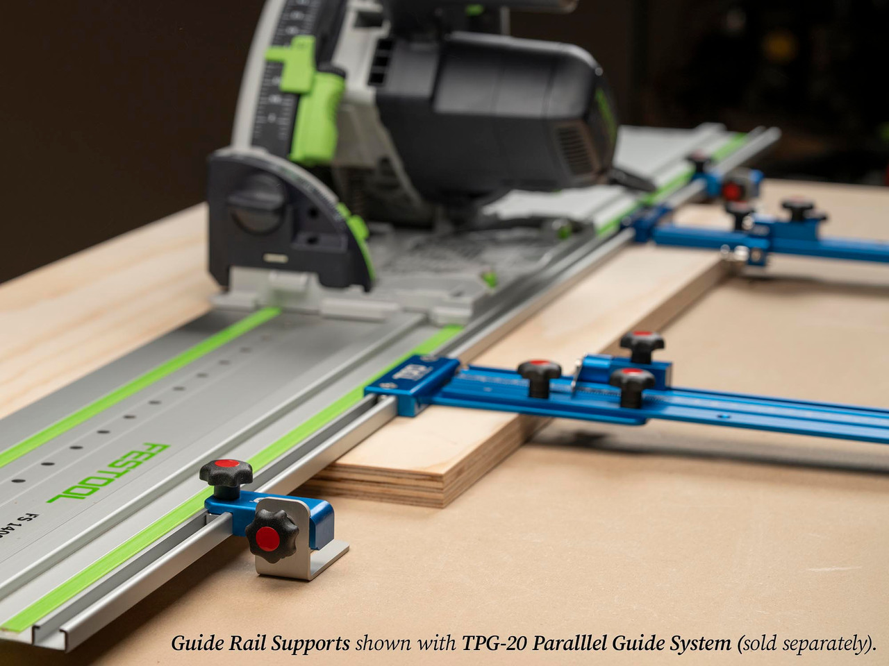 Back Support Rail Guide Rail Supports - Pair