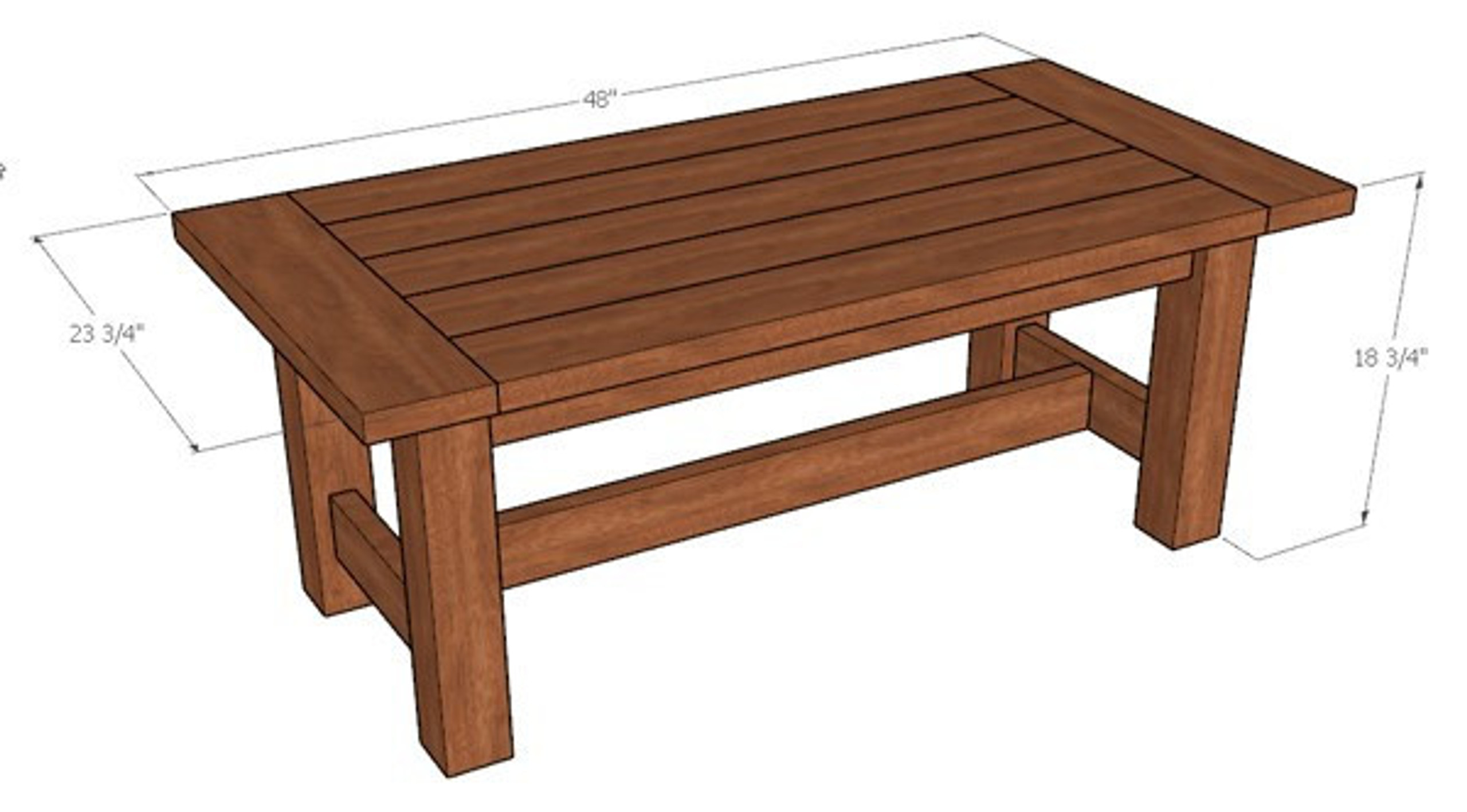 Outdoor Coffee Table Plans Build an Outdoor Coffee Table