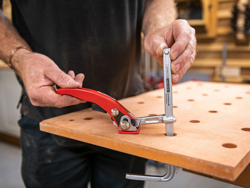 Guide Rail Ratchet Clamp Axminster Professional