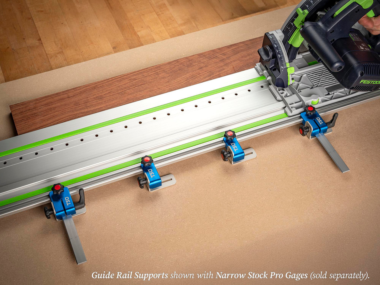 Back Support Rail Guide Rail Supports - Pair