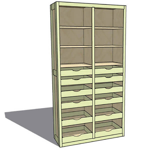 Tall Pantry Storage Cabinet Plans