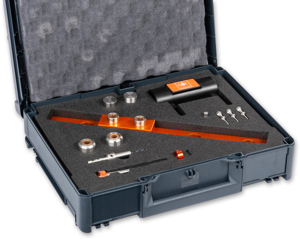 UJK Parf Guide System Case with Foam Insert - Open with Product Displayed