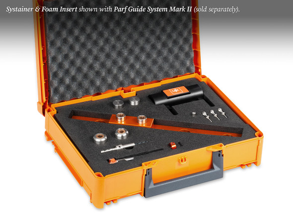 Shown with Parf Guide System Mark II components, sold separately.