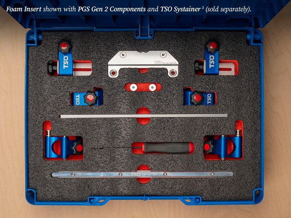 Protect your investment with a foam insert and custom TSO Systainer (sold separately.) Protect your investment with a foam insert and custom TSO Systainer (sold separately.)